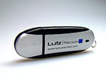 USB-Stick Werbeartikel Aluminium bedruckt, Alu.03